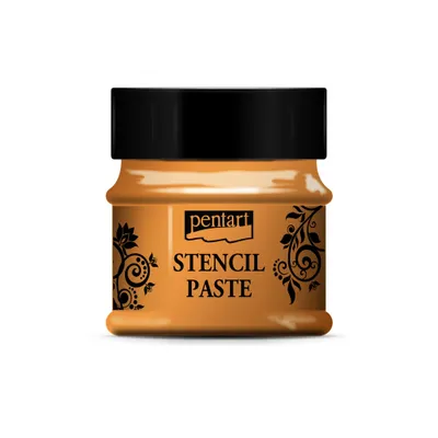 Produktbild von PENTART Schablonierpaste, Metall, 50 ml, Bronze