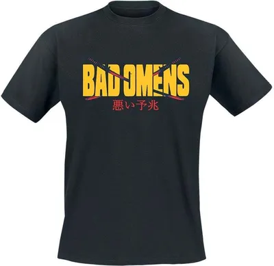 Produktbild von Bad Omens T-Shirt Herren Japanese Deluxe Katana schwarz S