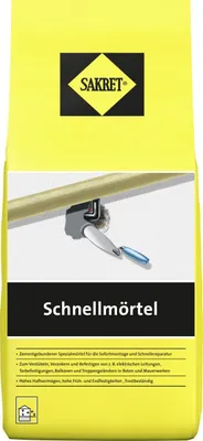 Produktbild von SAKRET Schnellmörtel 1 kg Beutel