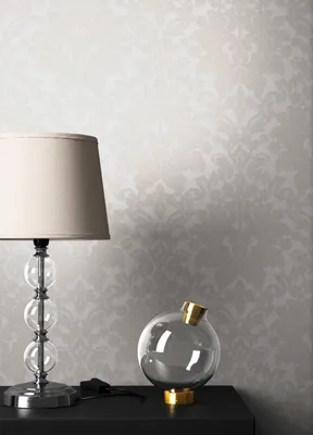 Produktbild von NEWROOM Tapete Beige Vliestapete Ornament - Wohnzimmer Barock      Glamour