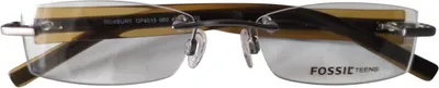 Produktbild von Fossil Korrektionsfassung Brille Metall Gunmetal 47/17/130 - OF4015060