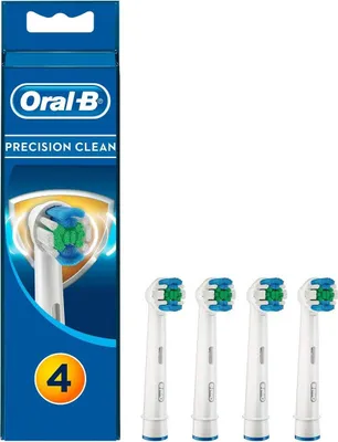 Produktbild von Oral-B Precision Clean, 4 Stück(e), Blau, Weiß, Oral-B