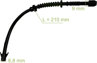 Produktbild von Kraftstoffschlauch für Husqvarna 135 140 435 440 445 E / 544 12 86-01 Kettensäge