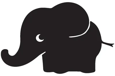Produktbild von Kreidetafel-Aufkleber – abwischbare Wandaufkleber – Baby-Elefant + 4 Flüssigkreiden – 105 x 165 cm