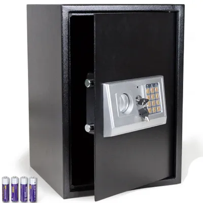 Immagine prodotto di Bc-elec - HSF-50E Cassaforte con serratura a combinazione digitale + chiave 50x35x37cm