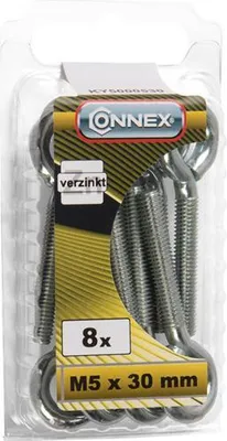 Produktbild von Connex Ringschraube M5x30 8 Stk. VZ - KY5000530
