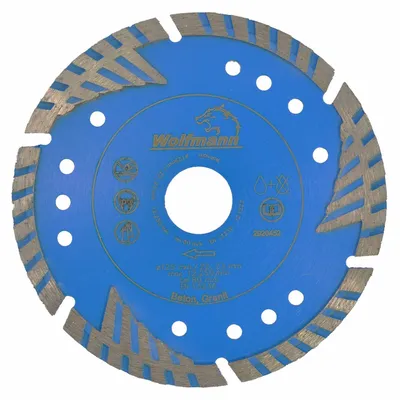 BAIER Diamant-Trennscheibe TBO600NZ230 für Dachziegel, Beton B25, Granit 230 mm