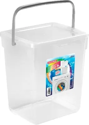 Produktbild von Plasticforte Aufbewahrungsbox - Kunststoff - Deckel - transparent - 5L