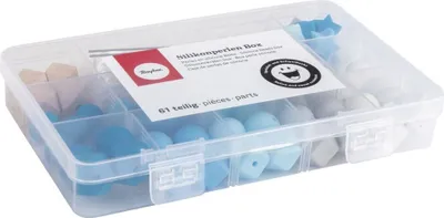 Immagine prodotto di Scatola portacordoncini in silicone - Blu