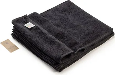 Immagine prodotto di A&R 002.50 | Asciugamano ospite piccolo / 30 x 30 cm - Colore: nero - Dimensioni: 30 x 30 cm