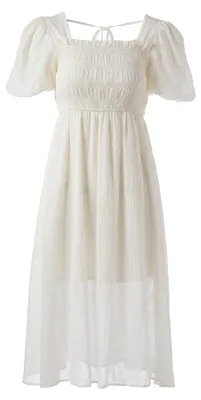 Image de Robe pour femme ALEIDA - blanche, taille XXS