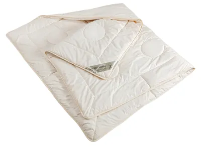 Produktbild von Sommerdecke 155x220 Schurwolle Bio Baumwolle Bettdecke Sommer Nadia