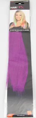 Produktbild von Hair Extensions neon lila lilane purple Haarverlängerung Haar Verlängerung