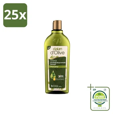 Obrázek produktu pro 25 kusů hydratačního a vyživujícího sprchového gelu Dalan d'Olive - 400 ml - velkopack