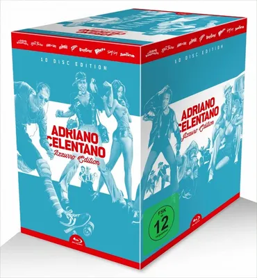 Produktbild von Adriano Celentano Azzurro-Edition (9 Blu-rays + 1 CD)