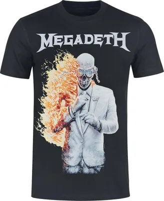 Produktbild von Megadeth T-Shirt Herren Album 17 Cover schwarz L