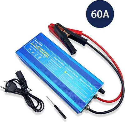 Image de Chargeur de batterie au lithium, charge en 3 étapes, technologie intelligente, LS60 Clip, EU