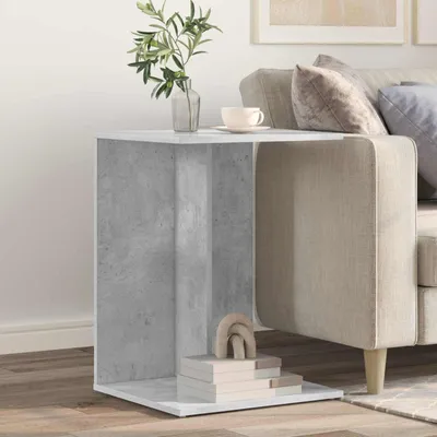 Produktbild von Eleganter Konsolentisch, Moderner Beistelltisch,Flurtisch, Beton Grau 45 x 40 x 62,5 cm Holzwerkstoff GermanyMöbel 29272 - Konsolentische