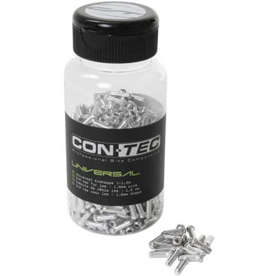 Produktbild von Contec Ct Endhuelsen Shiftnstop 1 Mm Bis 1,6 Mm Silber