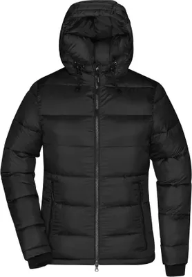 Produktbild von Ladies' Padded Jacket black/red, Gr. XS