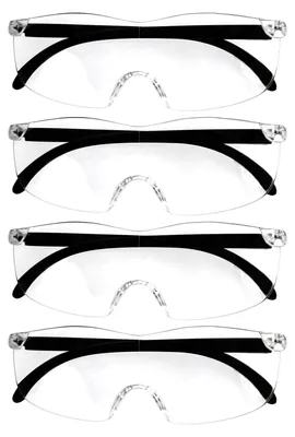 Image de Loupe d'agrandissement, grossissement de 300 % à 1000 %, lot de 4, pour la lecture et les travaux manuels