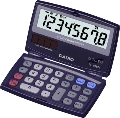 Immagine prodotto di CASIO SL-100VER CASIO SL-100VER Taschenrechner schwarz