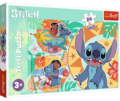 Image de Trefl Stitch Maxi Casse-tête, 24 mcx