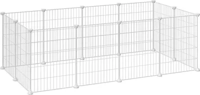 Produktbild von Výbeh pre zvieratá Výbeh 143 x 73 x 46 cm Biely