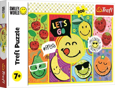 Immagine prodotto di Puzzle Trefl Happy Smiley 200 pezzi