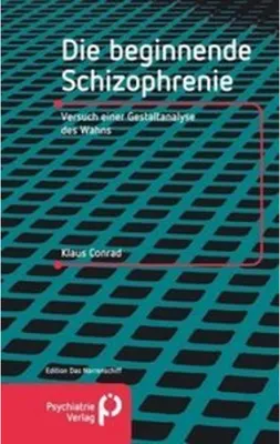 Image de Die beginnende Schizophrenie
