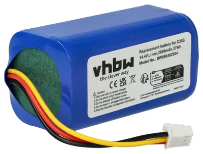Ersatzakku 2600 mAh, 14,4 V, Li-Ion für Staubsaugerroboter