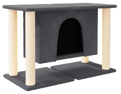 Image de Arbre à chat avec sisal et plusieurs plateformes
