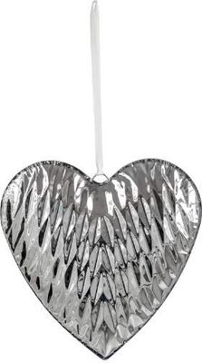 Herz Deko Anhänger Diamanten Optik Ø 27 cm