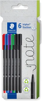 Produktbild von STAEDTLER triplus Fineliner 334 – 6 Farben – 0,3 mm