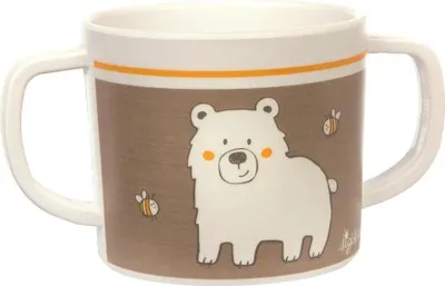 Produktbild von sigikid Honi Boni Tasse Bär Vanilla, Henkeltasse, Becher, Kinder, rPET, Braun, 300 ml, 25386