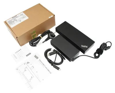 Produktbild von 40AF0135EU Lenovo Hybrid-USB USB-C / USB-A Port Replikator inkl. 135W Netzteil