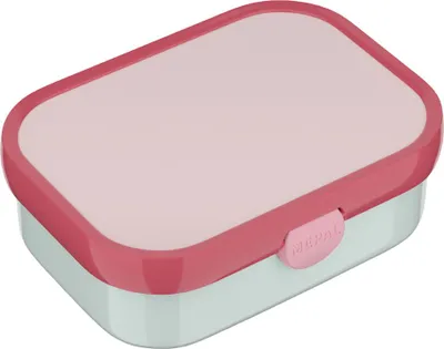 Produktbild von Mepal CAMPUS Brotdose mit Gabel Switch - Cool Mint / Cool Pink