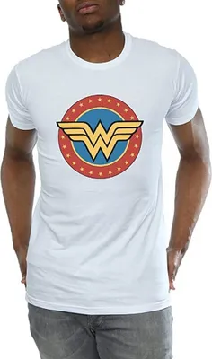 Produktbild von Wonder Woman - T-Shirt für Herren BI974 (XXL) (Weiß)