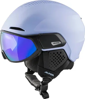 Produktbild von Alpina Alto Q-Lite Visier Skihelm Snowboardhelm lilac black matt  A9236  : 55 - 59 cm