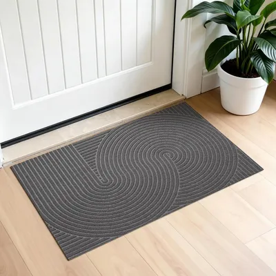 Immagine prodotto di Tappetino antiscivolo interno, grigio, 50x80 cm