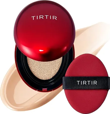 Image de TIRTIR Mask Fit Red Cushion 21C Cool Ivory - Fond de teint coussin teinte 21 cool ivory