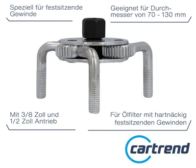 Produktbild von Unitec 20992 ֖lfilterspinne, 70-130 mm