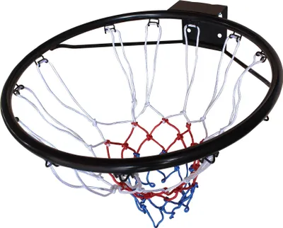 Produktbild von MASTER Basketballkorb 19 mm + Netz - Schwarz