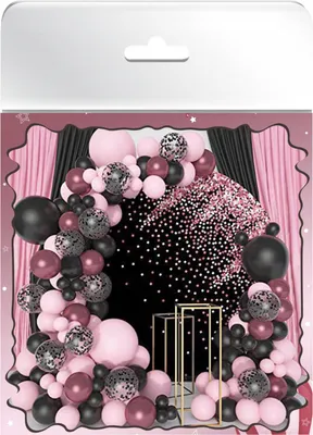 Image de Guirlande de ballons, rideau décoratif pour mariage, anniversaire, ensemble de ballons