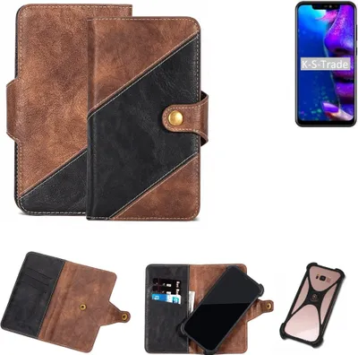 Produktbild von K-S-Trade Handy Hülle Schutz Hülle Schutzhülle Bookstyle Case kompatibel mit Allview Soul X5 Pro Handy Cover Hülle Schutztasche 1x