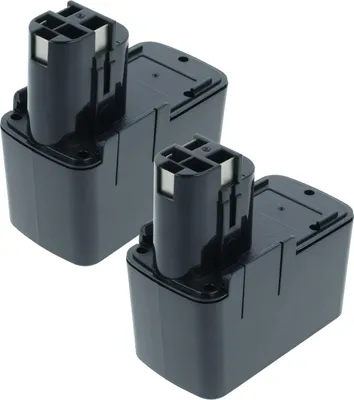 Produktbild von vhbw 2x Akku Ersatz für Bosch 2 607 335 054, 2 607 335 055, 2 607 335 071, 2 607 335 081, 2607335090 für Werkzeug (3000 mAh, NiMH, 12 V)