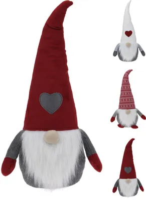 Productafbeelding van Kerstkabouter deurstopper, 50 cm