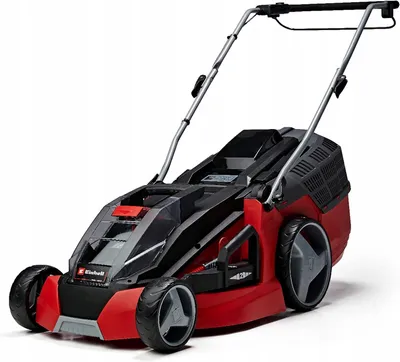 Zdjęcie produktu dla Kosiarka akumulatorowa Einhell GE-CM 43 Li M Kit pojemność zbiornika 63 l