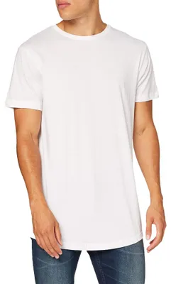 Immagine prodotto di Build Your Brand - T-shirt da uomo, maniche lunghe, vestibilità aderente TN2633 (S) (Bianco)
