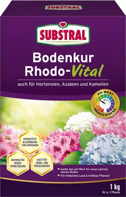Produktbild von SUBSTRAL® Bodenkur Rhodo-Vital 1 kg für ca. 5 Pflanzen